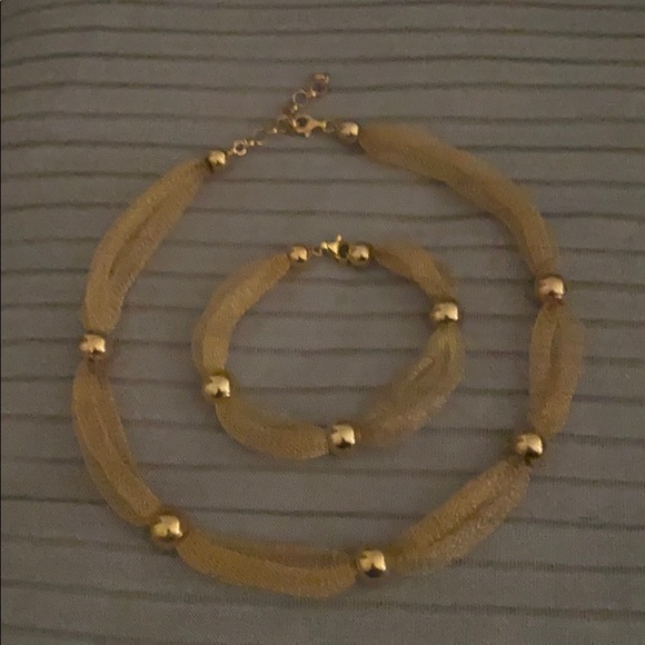 Sterling SilverItaly necklace end bracelet